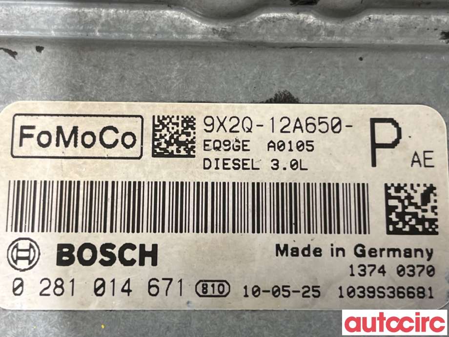 Styreenhet motor til Land Rover Discovery 2009-2017 (Type IV)  (LAND-ROVER|LR021252|0281014671|LR026215)