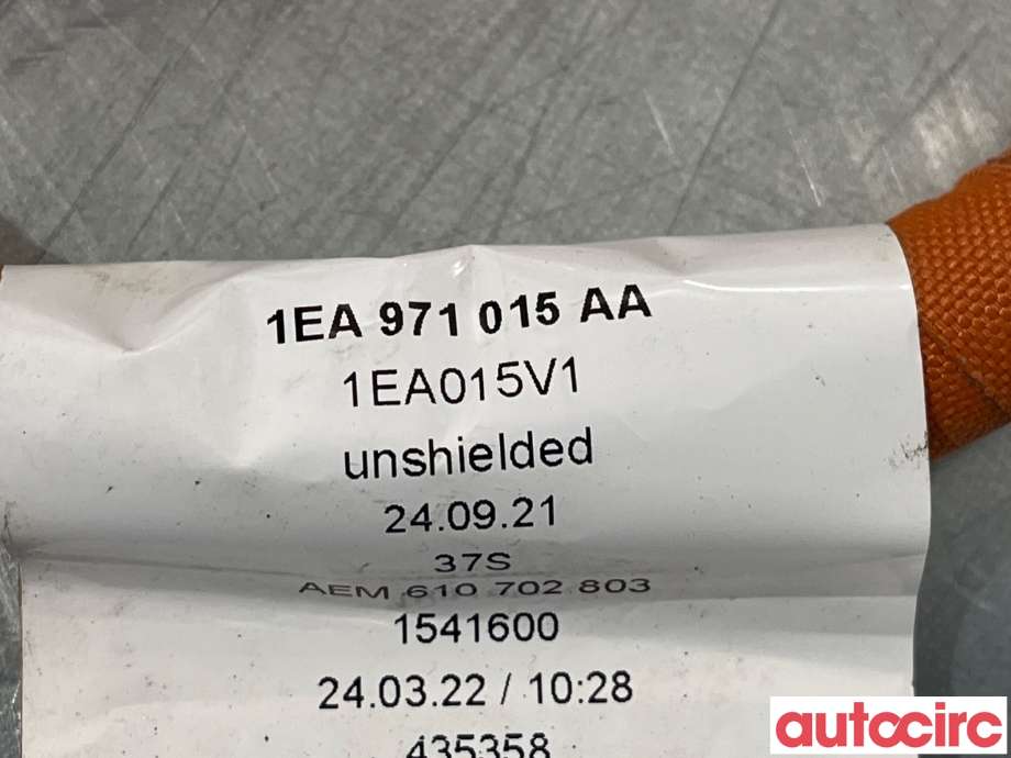 Kabel høy volt (HV) hybrid til VW ID.4 2020-->>  (VOLKSWAGEN|1EA971015AA)