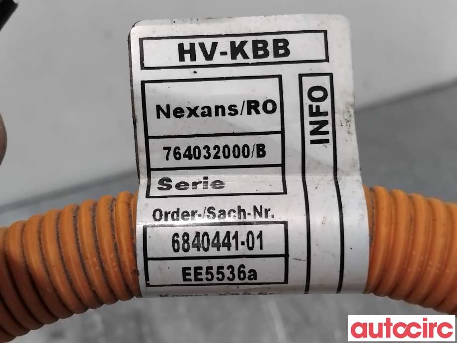 Kabel høy volt (HV) hybrid til BMW i3 2013-2022  (BMW|61129394657||6840441)