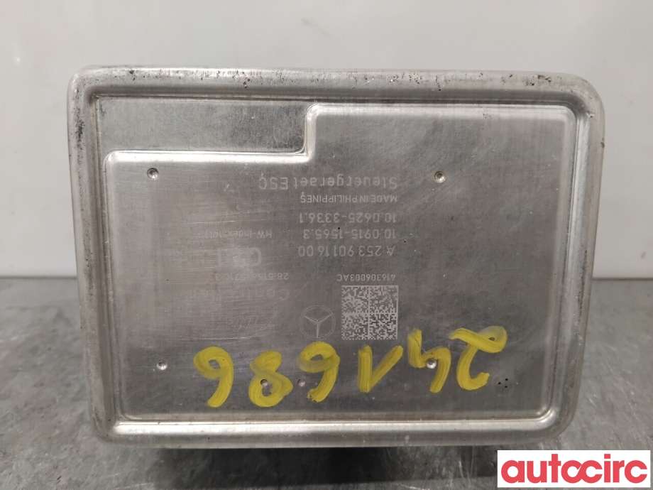ABS sentral til Mercedes C-Klasse 2014-2018 (Fase 1) (W205) (W205) (MERCEDES|A2534313300|100915-15653|A2534313800)