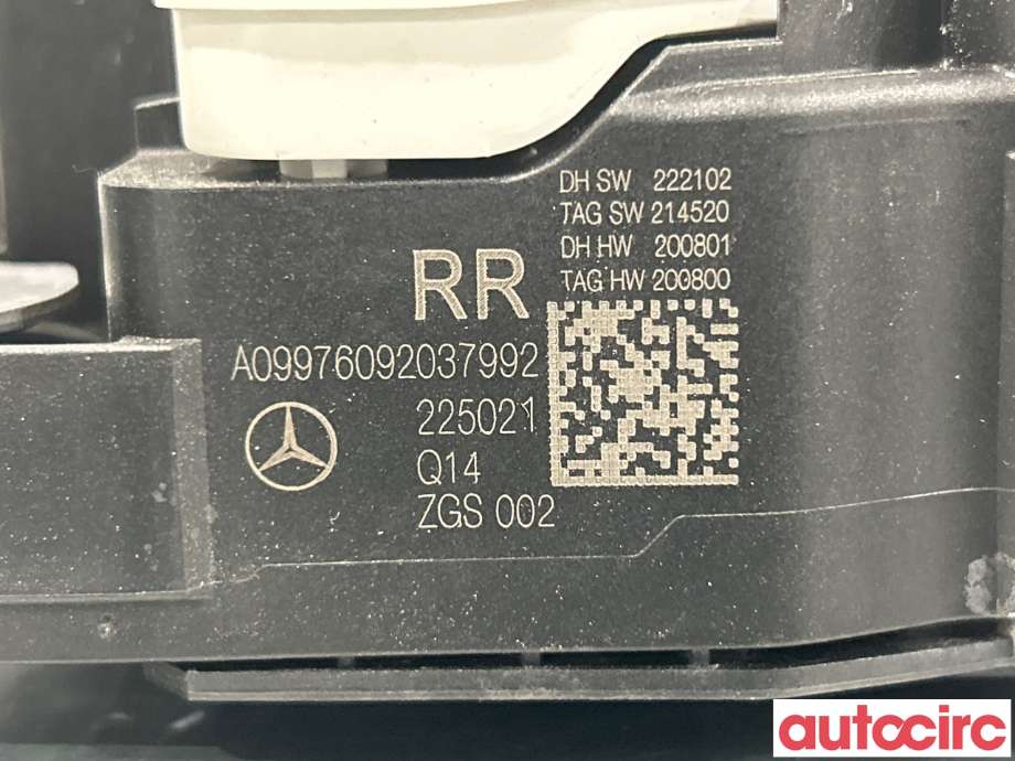 Dørhåndtak utv høyre bak til Mercedes EQE 2022-->> (MERCEDES|A0997604005|A0997603205|A09976092037992)