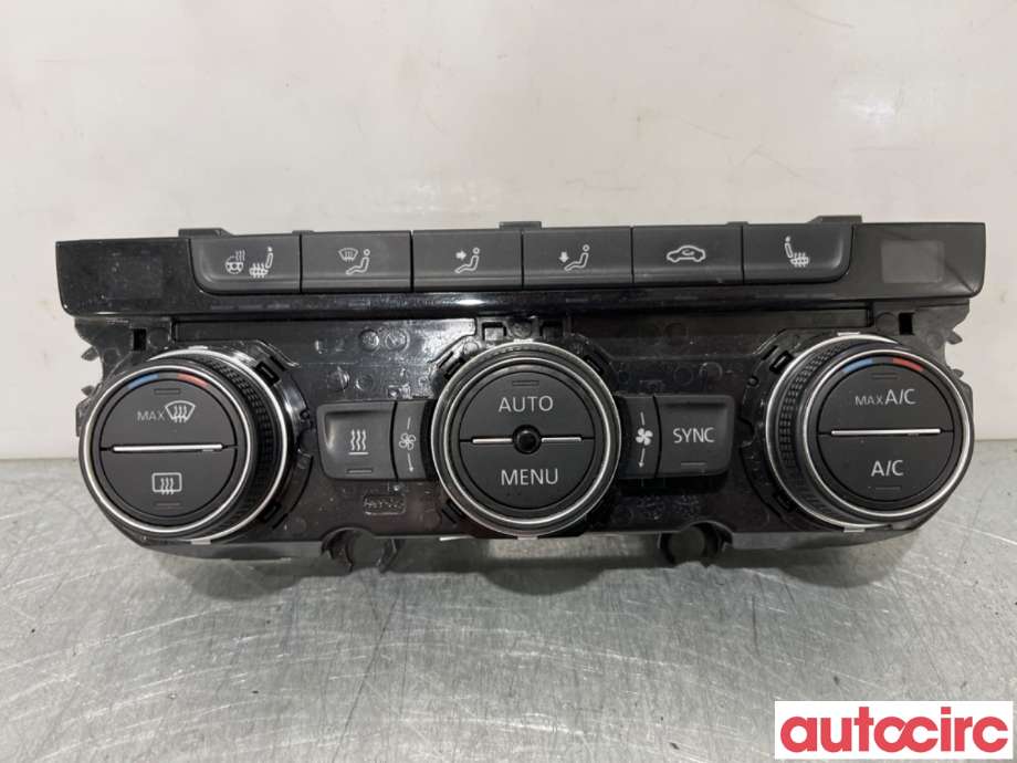 Varmeapparat betjening til VW Touran, 2015-2021 (Type II)  (VOLKSWAGEN|5G1907044AE)