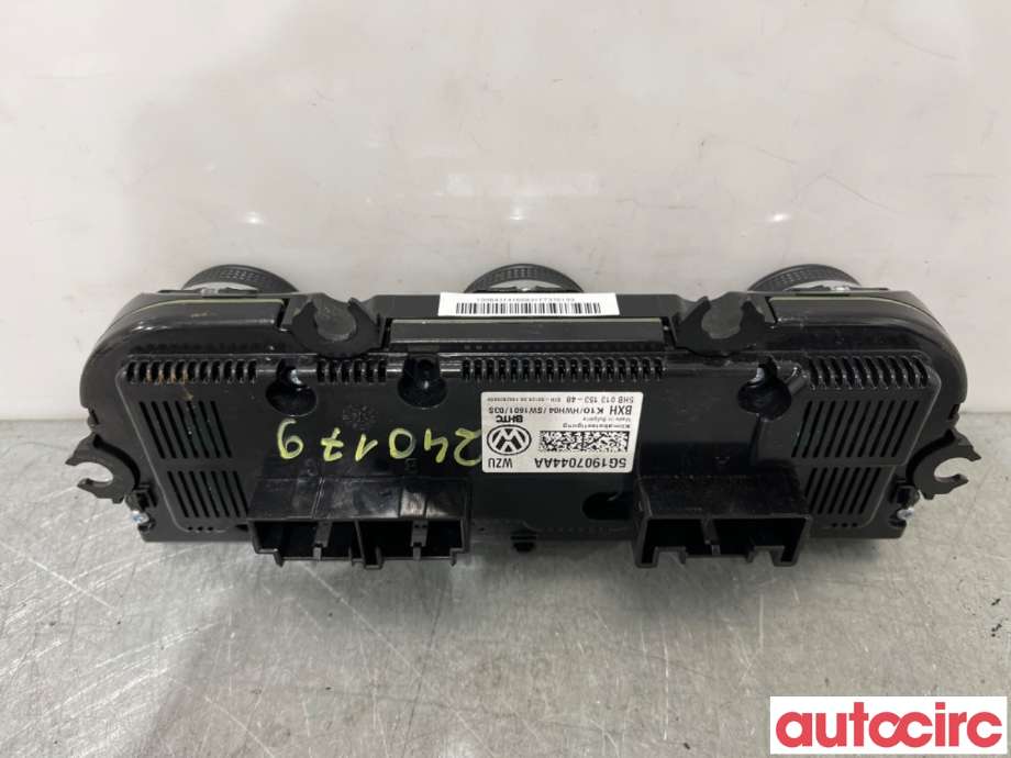 Varmeapparat betjening til VW Touran 2015-2021 (Type II)  (VOLKSWAGEN|5G1907044AE|5HB013153-48|5G1907044AA)