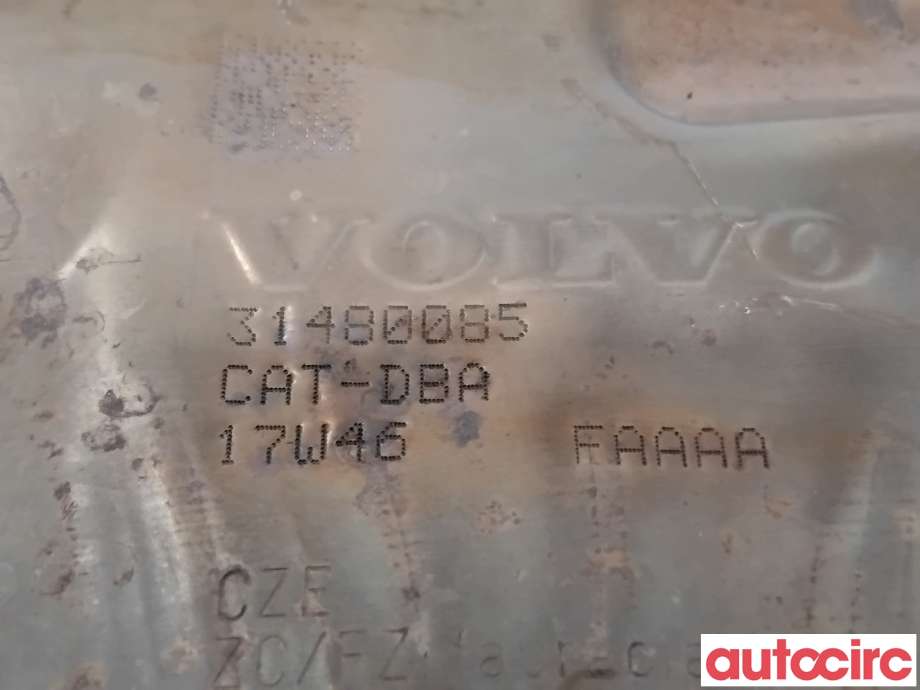 Katalysator til Volvo XC60 2017-->> (Type II) (VOLVO|36012746|CAT-DBA|31480085)