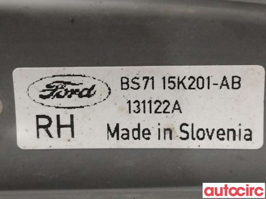Tåkelykt høyre foran til Ford Mondeo 2011-2014 (Type IV, Fase 2)  (FORD|1731475|BS71-15K201-AB)