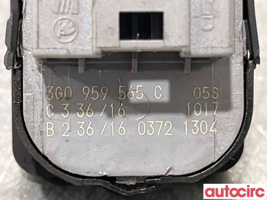 Bryter speil til VW Touran 2015-2021 (Type II)  (VOLKSWAGEN|3G0959565C|)