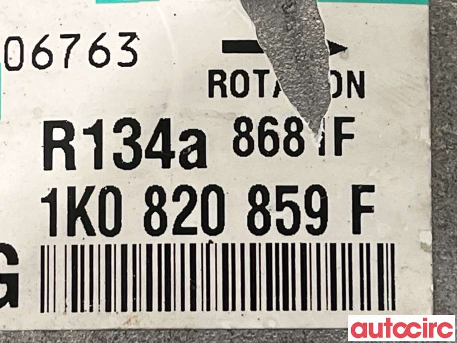 Aircondition kompressor til Audi A3 2003-2008 (Type II, Fase 1)  (AUDI|1K0820808B|1K0820859F)