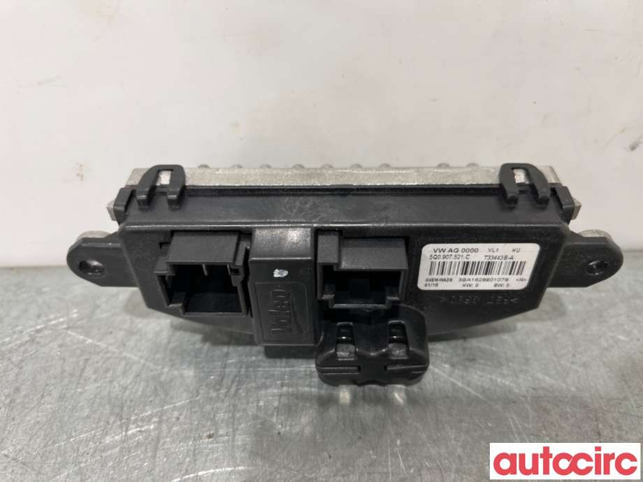 Varmeapparat motstand til VW Touran 2015-2021 (Type II)  (VOLKSWAGEN|5Q0907521C|T33443B-A|5WA907521)