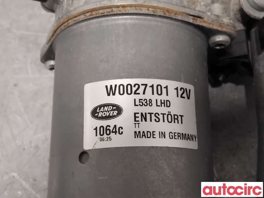 Viskermotor frontrute til Land Rover Range Rover, Evoque 2011-2019 (Type I)  (LAND-ROVER|LR024224|W0027101|LR078300)