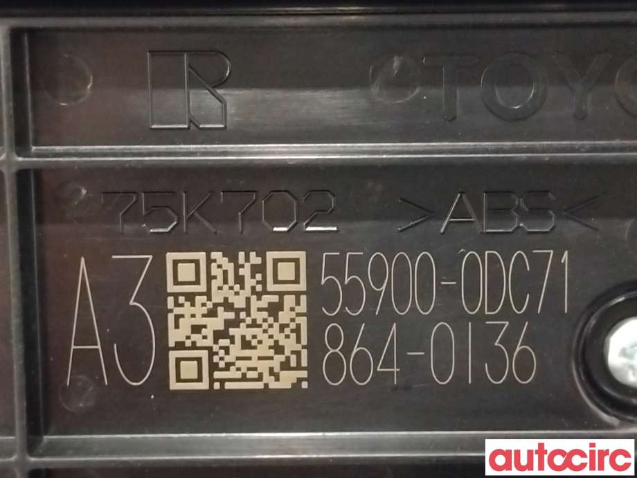 Varmeapparat betjening til Toyota Yaris Cross (SUV) 2021-->>  (TOYOTA|559000DC71)