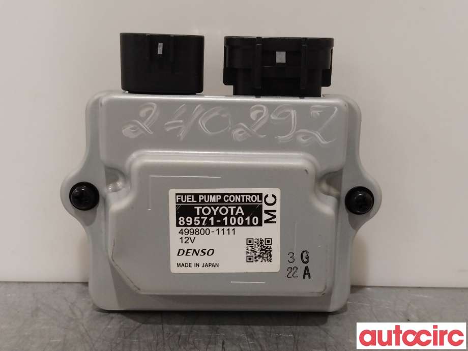 Styreenhet drivstoffpumpe til Toyota Yaris Cross (SUV) 2021-->> (TOYOTA|8957110010)