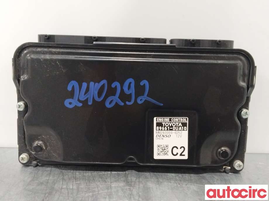 Styreenhet motor til Toyota Yaris Cross (SUV) 2021-->>  (TOYOTA|896610UA10|MB283000-0252|89661-0UA10)