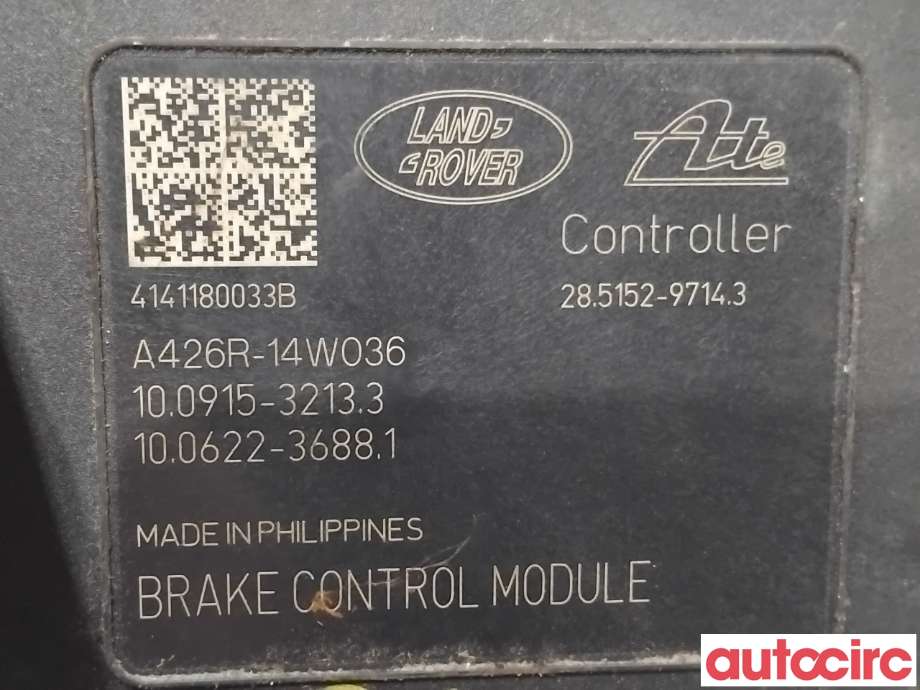 ABS sentral til Land Rover Range Rover, Evoque 2011-2019 (Type I)  (LAND-ROVER|LR047446|100915-32133|LR072596)