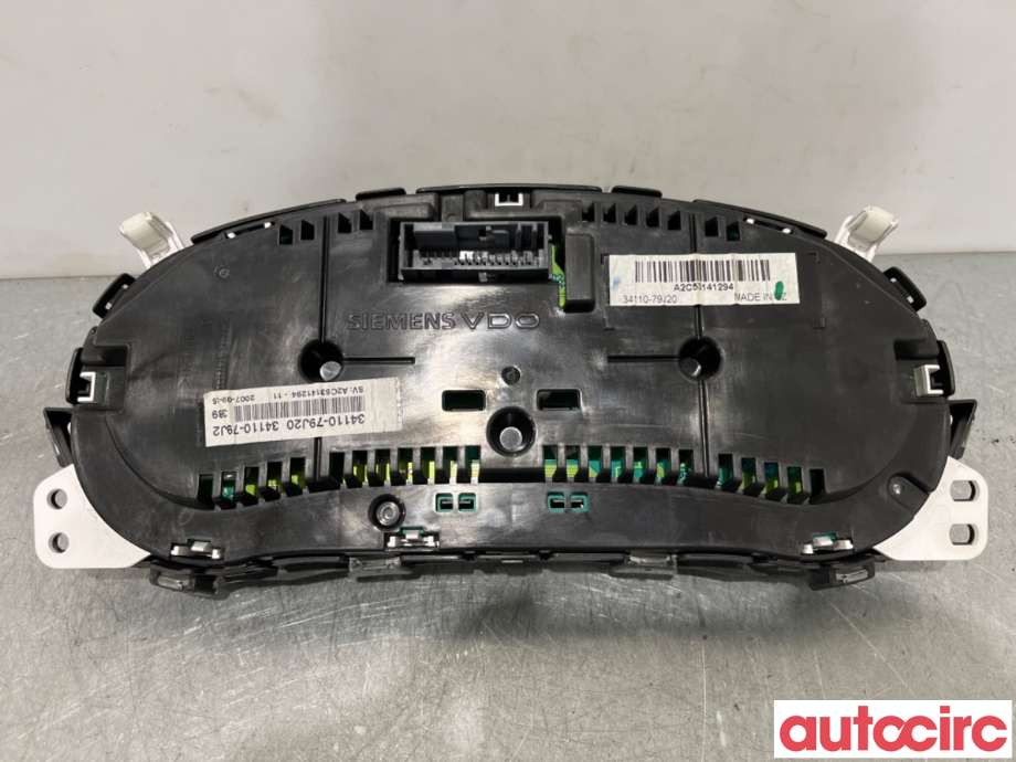 Instrumentpanel til Suzuki SX4 2006-2009 (Type I, Fase 1)  (SUZUKI|34100-79JA1|A2C53141294|34110-79J20)