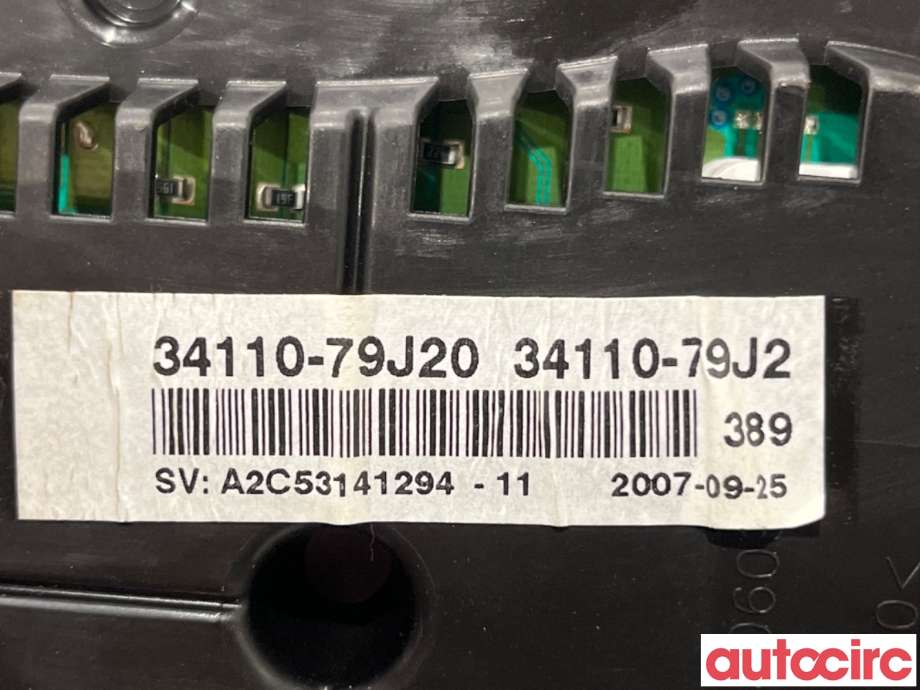 Instrumentpanel til Suzuki SX4 2006-2009 (Type I, Fase 1)  (SUZUKI|34100-79JA1|A2C53141294|34110-79J20)