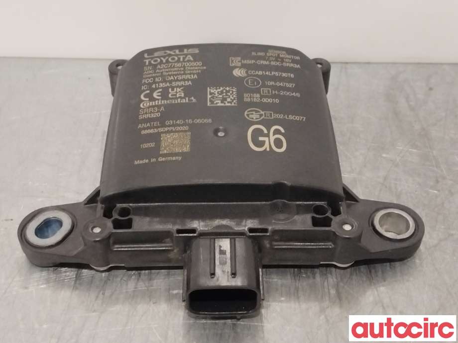 Sensor radar til Toyota Yaris Cross (SUV) 2021-->>  (TOYOTA|881620D010|A2C7756700500|88162-0D010)
