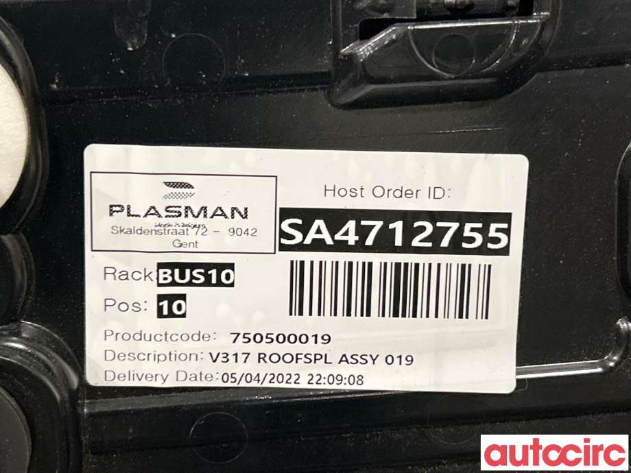 Spoiler bakluke til Volvo C40 Recharge 2021-2024  (VOLVO|40007345|32296192)