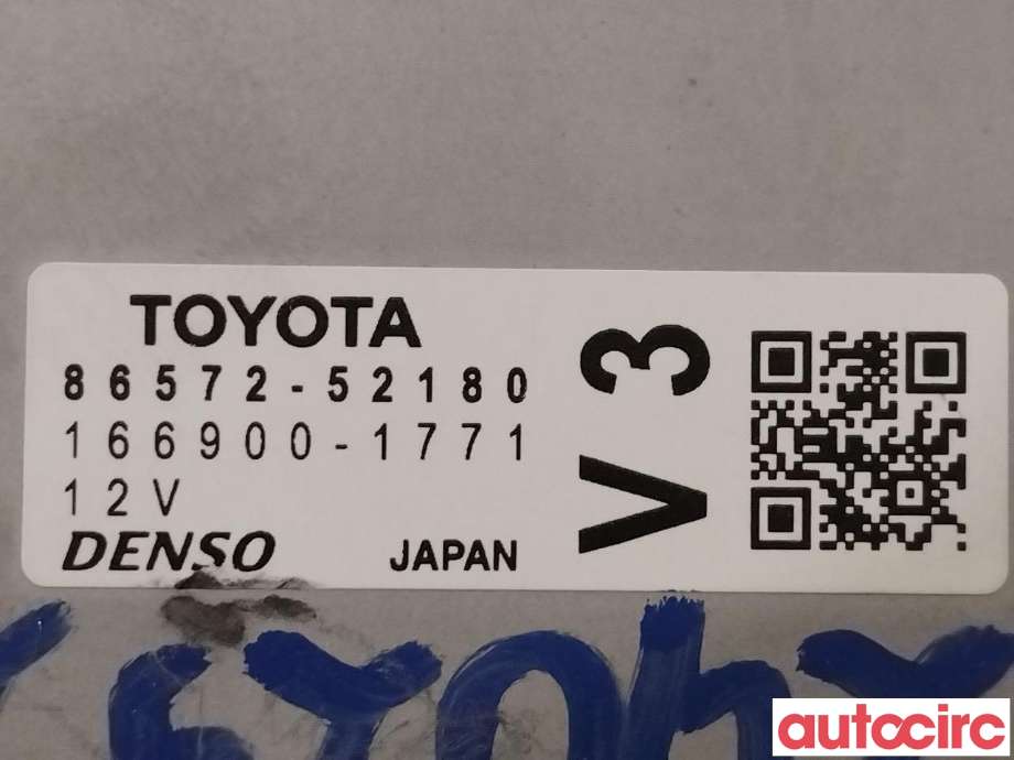 Styreenhet diverse til Toyota Yaris Cross (SUV) 2021-->>  (TOYOTA|8657252180)