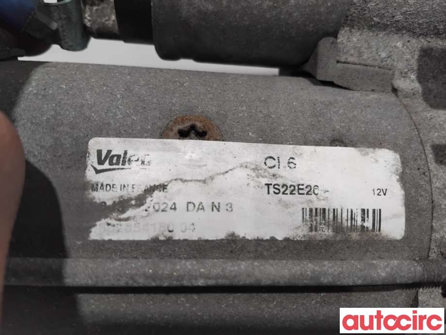 Starter diesel til Citroën C4, Picasso 2013-2018 (Type II)  (CITROEN|5802CE|TS22E26|9662854180)