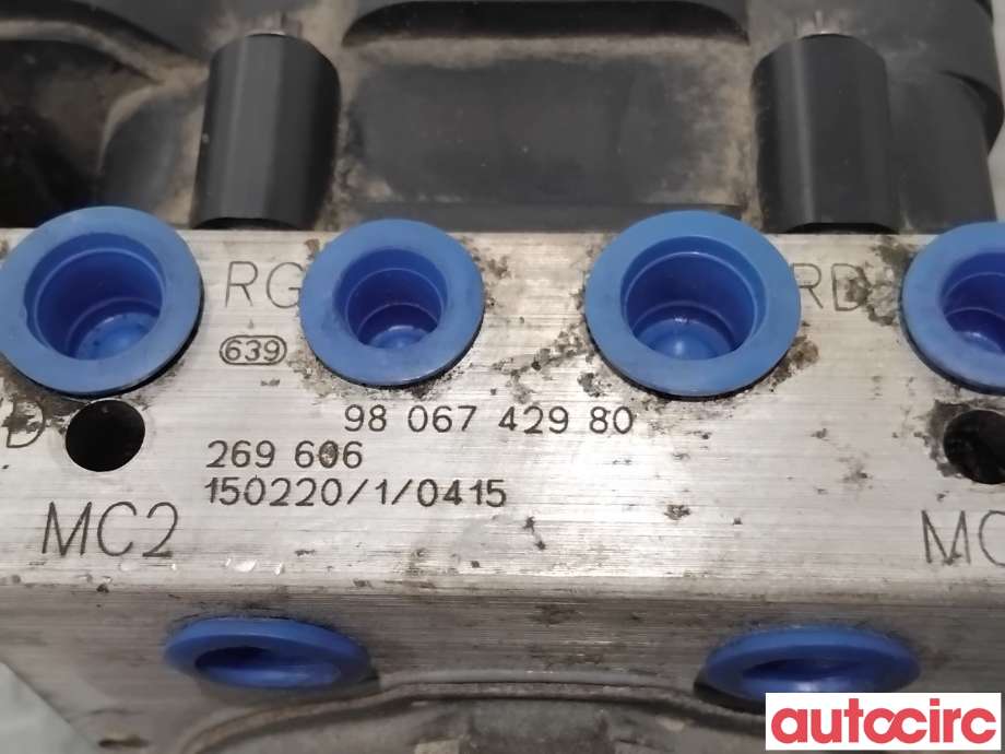 ABS sentral til Peugeot 308 2013-2021 (Type II)  (PEUGEOT|1613384480|0265244185|9806742980)