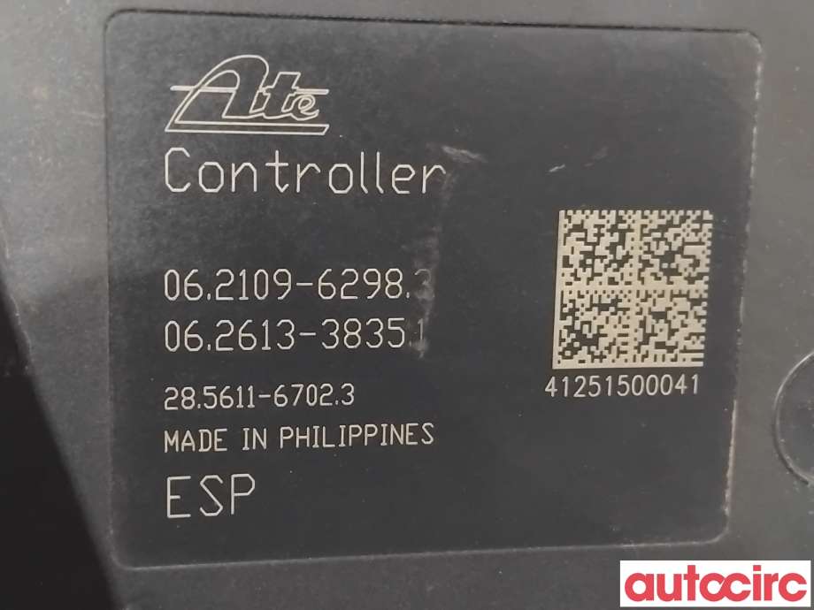 ABS sentral til Peugeot 4008 2012-2017  (PEUGEOT|1607696580|062109-62983|1612238480)