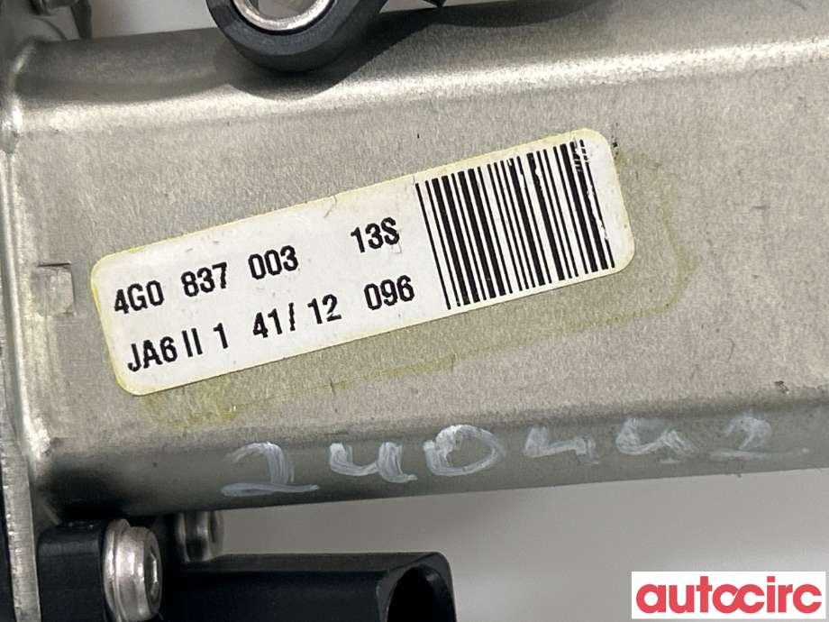 Sentrallås venstre foran til Audi A6, Allroad 2012-2014 (Type III, Fase 1) (C7) (C7) (AUDI|4F0837060|4G0837003|4F0837060A)