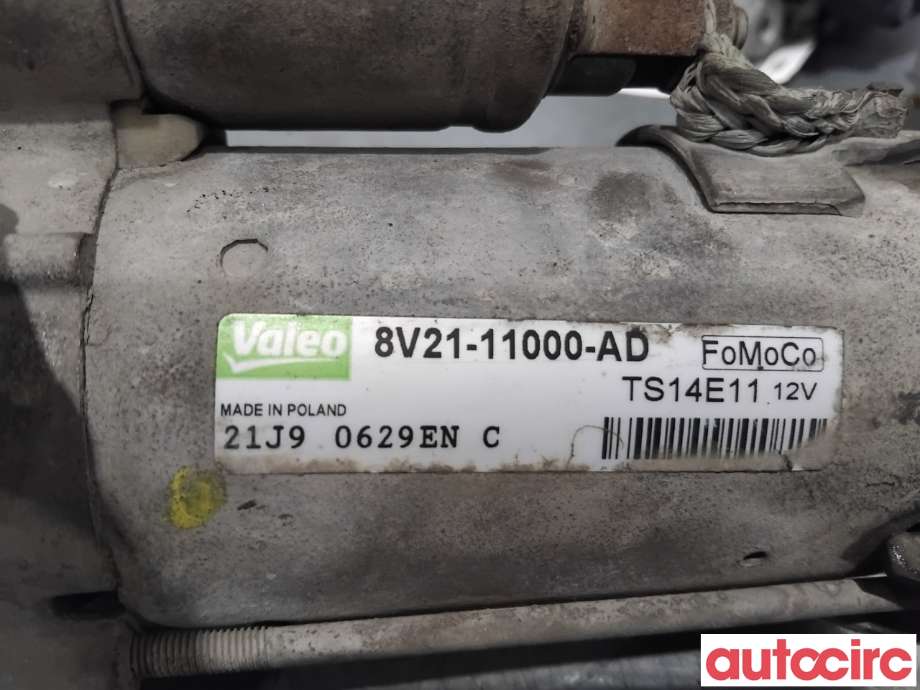 Starter diesel til Ford Fiesta 2008-2012 (Type VI, Fase 1)  (FORD|1858879|TS14E11|8V21-11000-AE)