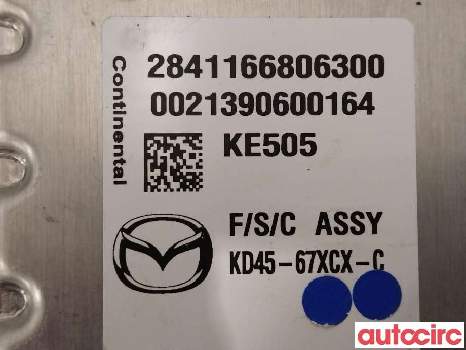 Kamera til Mazda CX-5 2012-2017 (Type I)  (MAZDA|KD45-67-XCXE|KD45-67XCX)