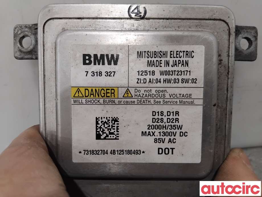 Styreenhet xenon/ballast til BMW 5-Serie 2010-2017 (F10/F11) (F10/F11) (BMW|63117318327|W003T23171|7318327)