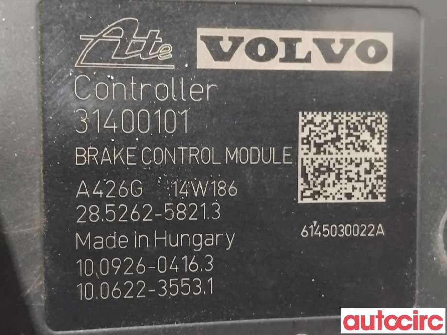 ABS sentral til Volvo V60/V60 CC 2013-2018 (Type I, Fase 2)  (VOLVO|31400546|100212-09794|31400101)