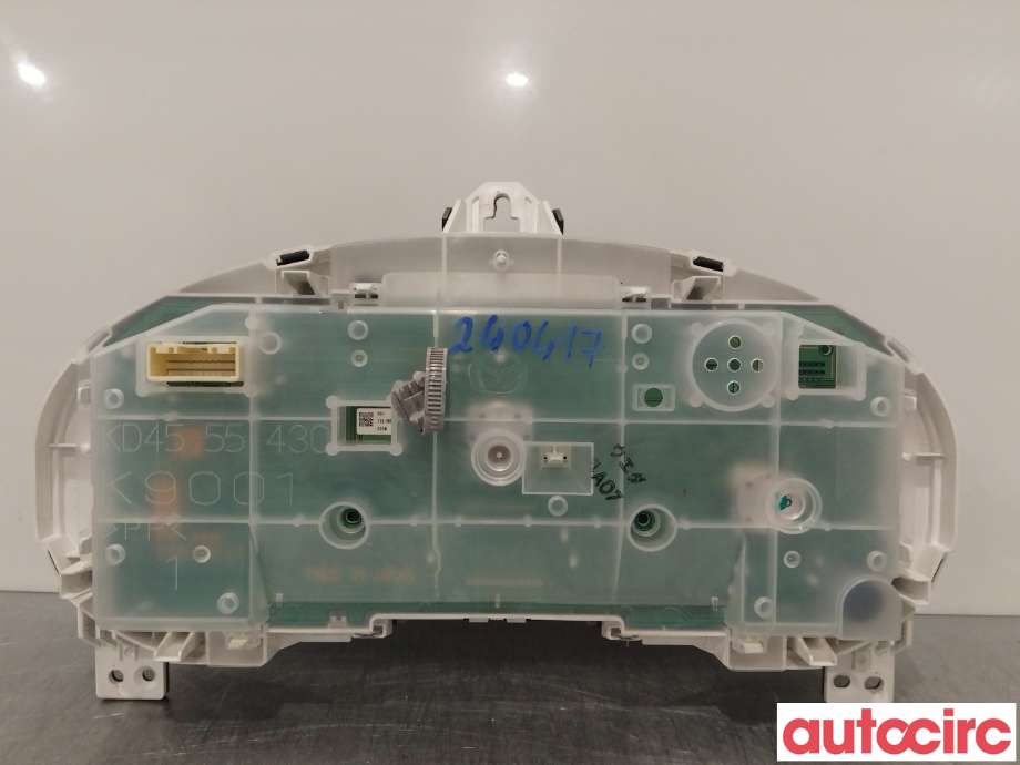 Instrumentpanel til Mazda CX-5 2012-2017 (Type I)  (MAZDA|KS01-55-471B|KS01)