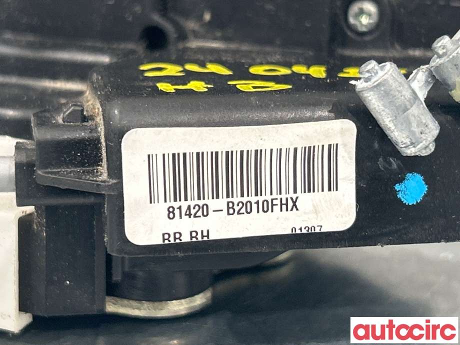 Låsekasse høyre bak til Kia Soul 2014-2019 (Type II)  (KIA|81420B2010||81420-B2010)