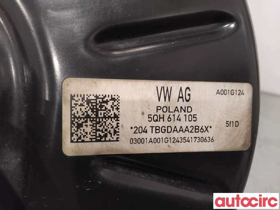 Bremsekraft-forsterker til Škoda Kodiaq 2017-->>  (SKODA|5Q1614106C||5QH614105)