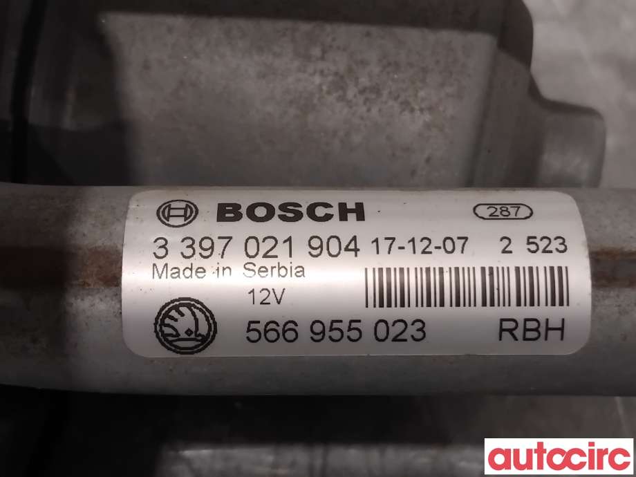 Viskermotor frontrute til Škoda Kodiaq 2017-->>  (SKODA|566955023|1397220710|566955023B)