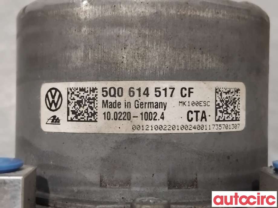 ABS sentral til Škoda Kodiaq 2017-->> (SKODA|5Q0614517CF|100916-43343|5Q0614517FK)