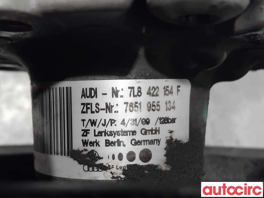 Servo pumpe mekanisk til Audi Q7 2006-2010 (Type I, Fase 1) (AUDI|7L8422154J|7651955134|7L8422154F)