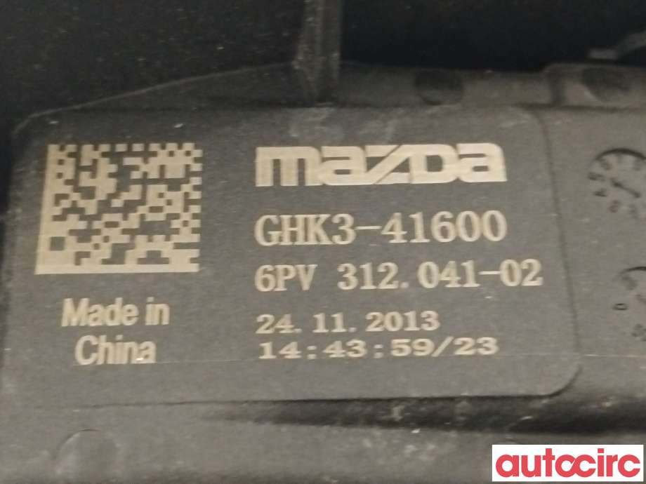 Pedal gass til Mazda CX-5 2012-2017 (Type I)  (MAZDA|GHK3-41-600G|6PV312041-02|GHK3-41600)