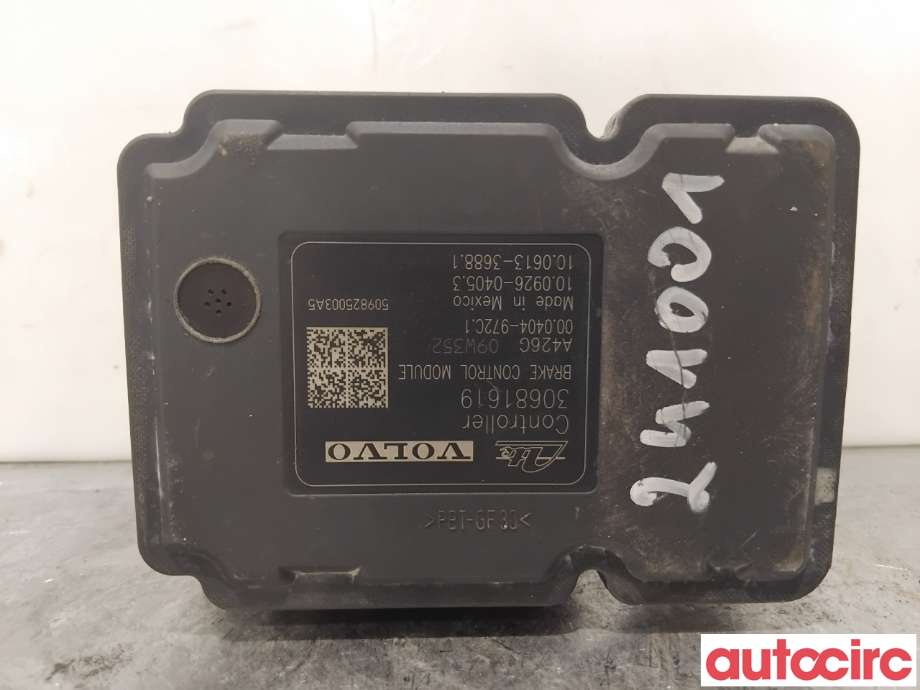 ABS sentral til Volvo XC60 2008-2013 (Type I, Fase 1)  (VOLVO|31329140|100212-01824|30681619)