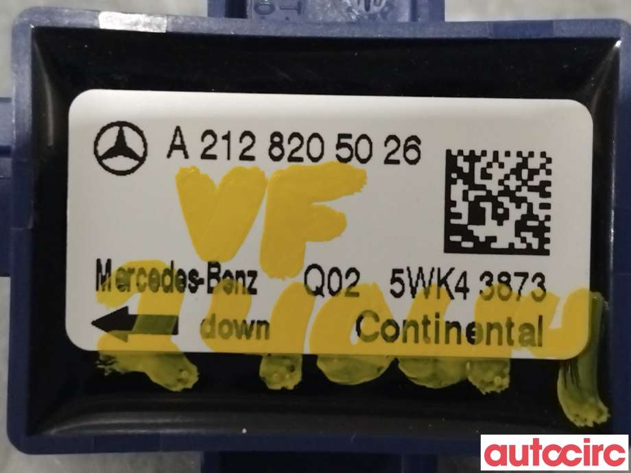 Airbag sensor venstre til Mercedes E-Klasse 2009-2013 (Fase 1) (W212) (W212) (MERCEDES|A2128205026|)