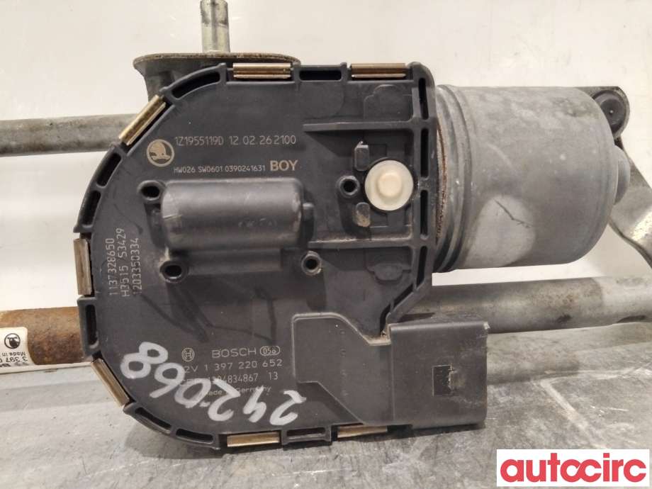 Viskermotor frontrute til Škoda Octavia 2009-2013 (Type II, Fase 2)  (SKODA|1Z1955119D|1397220652|1Z1955023E)
