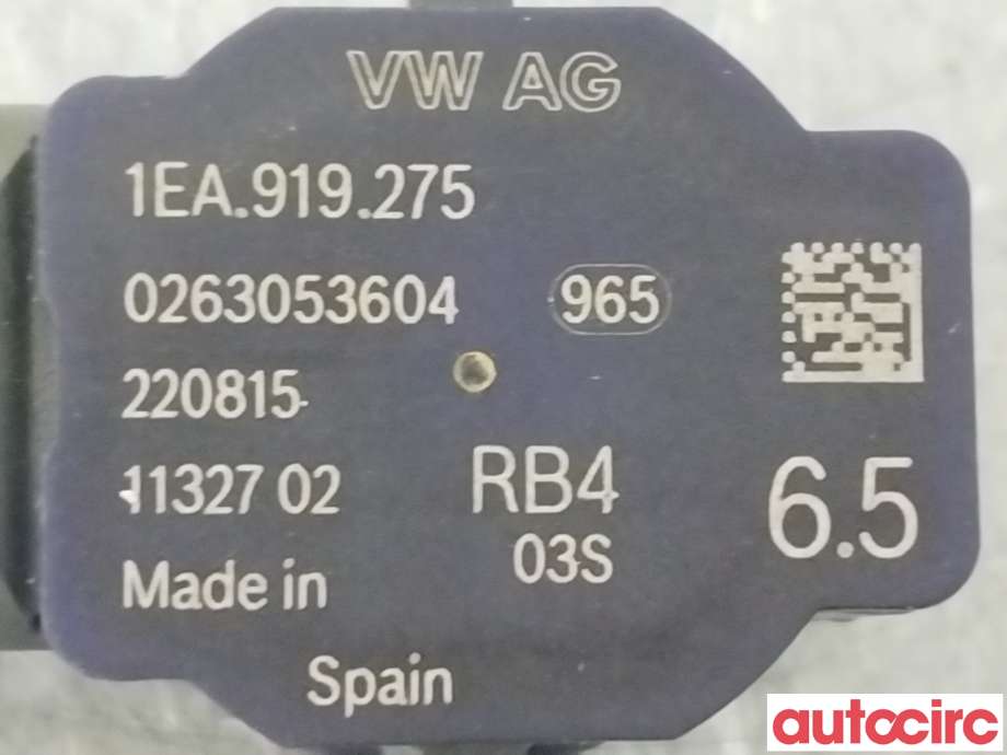 Parkeringssensor bak til VW ID.3 2020-->>  (VOLKSWAGEN|1EA919275B|0263063289)