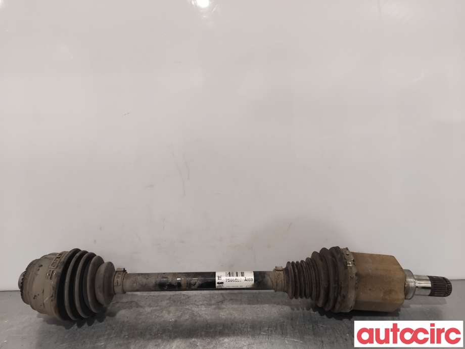 Drivaksel venstre foran til BMW X3, 2010-2017 (F25) (F25) (BMW|31607619657)
