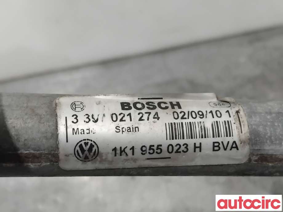 Viskermotor frontrute til VW Golf VI 2008-2012  (VOLKSWAGEN|1Q1955119B|1397220652|1Q1955119C)