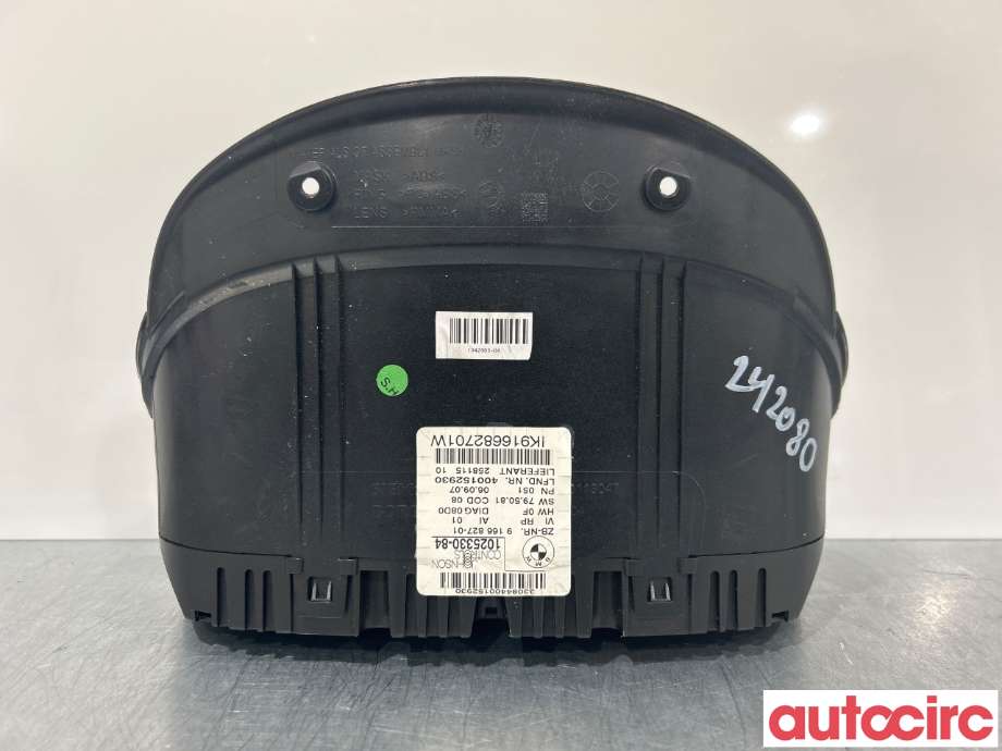 Instrumentpanel til BMW 3-Serie 2005-2011 (E90/E91/E92/E93) (E90/E91/E92/E93) (BMW|62109316119|9166827)