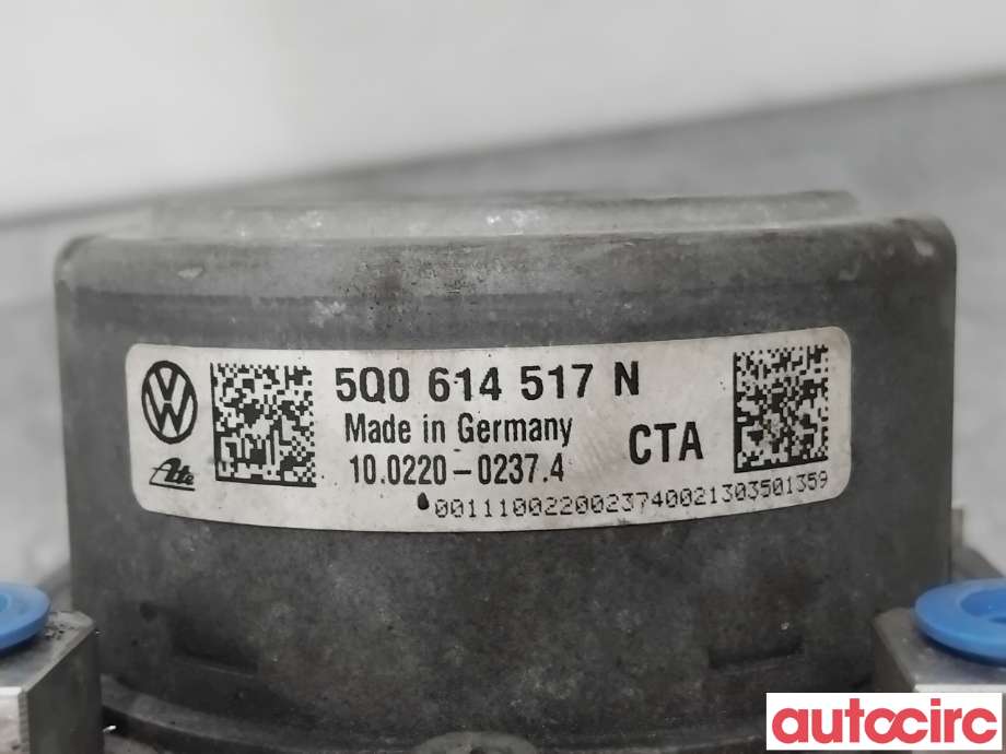 ABS sentral til VW Golf VII 2012-2017 (Fase 1)  (VOLKSWAGEN|5Q0614517CL|100915-43033|5Q0614517N)