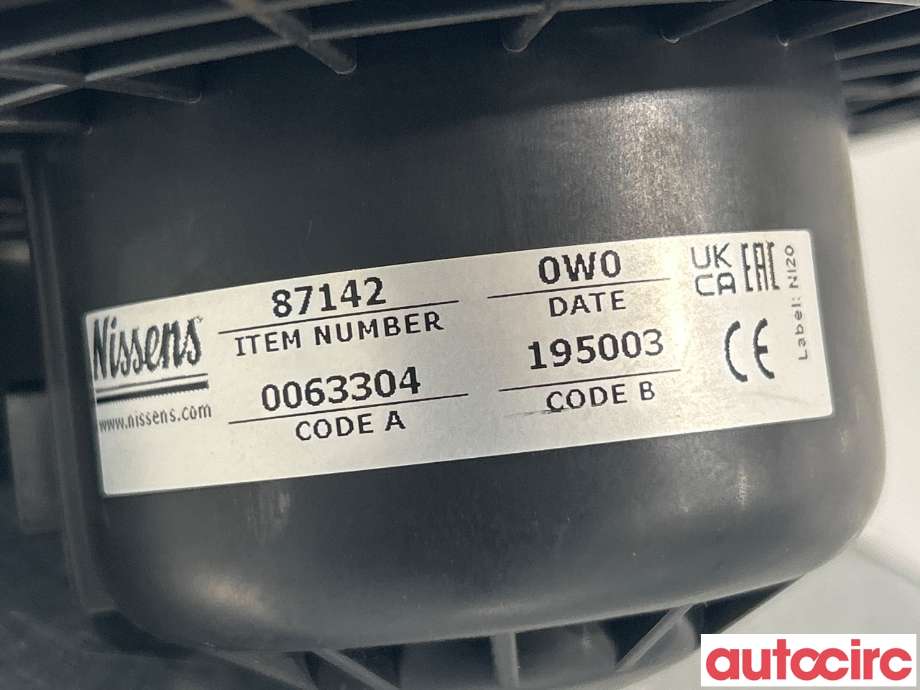 Varmeapparat motor til Mitsubishi Outlander 2010-2012 (Type II, Fase 2)  (MITSUBISHI|7802A017|87142|)