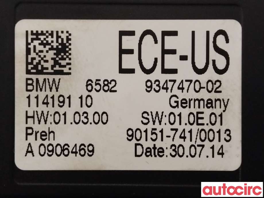 Styreenhet diverse til BMW X3 2010-2017 (F25) (F25) (BMW|65829371374|65829347470)