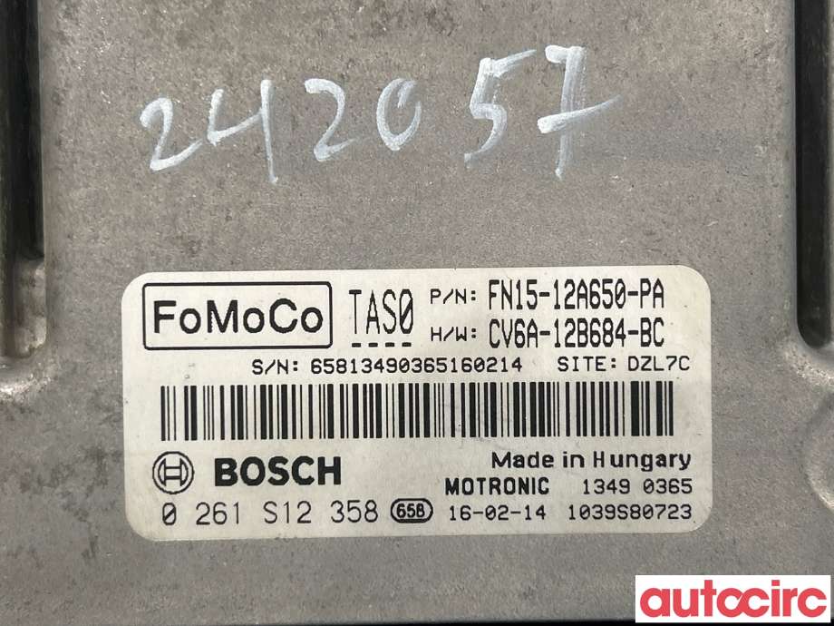 Styreenhet motor til Ford Ecosport 2016-->>  (FORD|2013029|CV6A-12B684-BC)