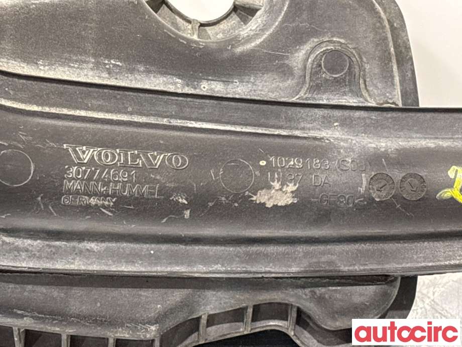 Luftslange innsug til Volvo XC60 2008-2013 (Type I, Fase 1)  (VOLVO|30774691|)