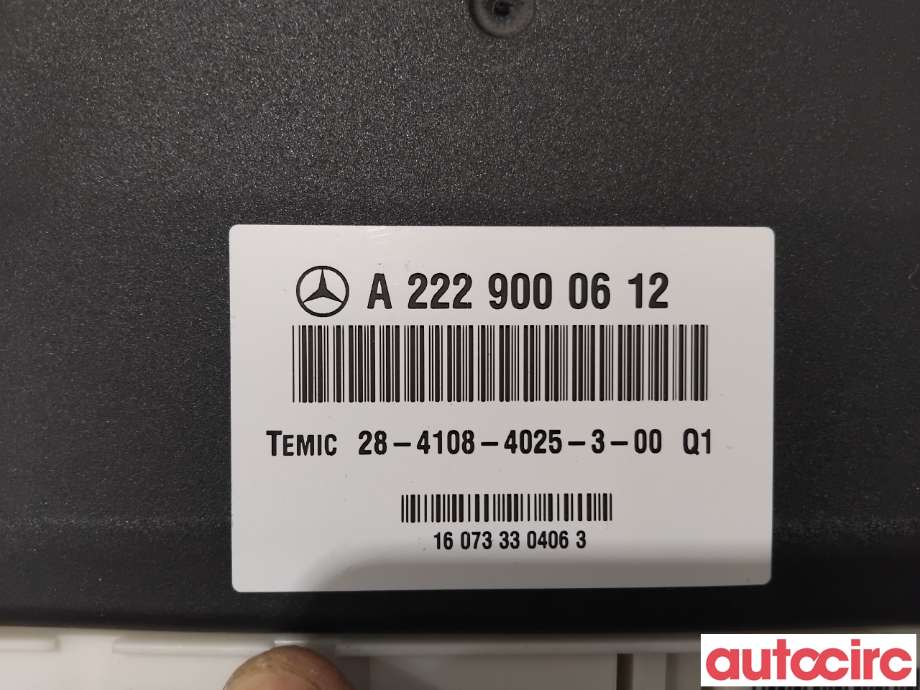 Styreenhet nivå/luftfjæring til Mercedes C-Klasse 2014-2018 (Fase 1) (W205) (W205) (MERCEDES|A2229009811|28-4108-4025-3-00|A2229006213)